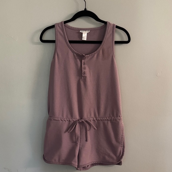Purple Just Be Women’s Sleeveless Romper - Picture 1 of 6